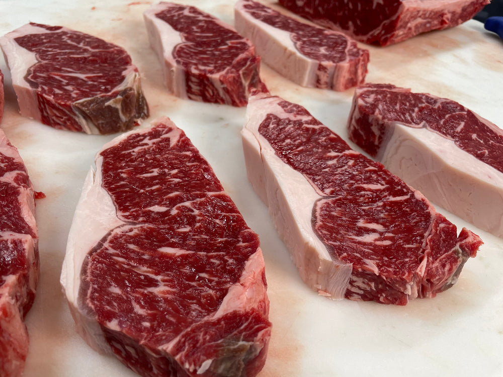 Prime Striploin Steak Box – 15 lbs of Canada’s Finest Beef