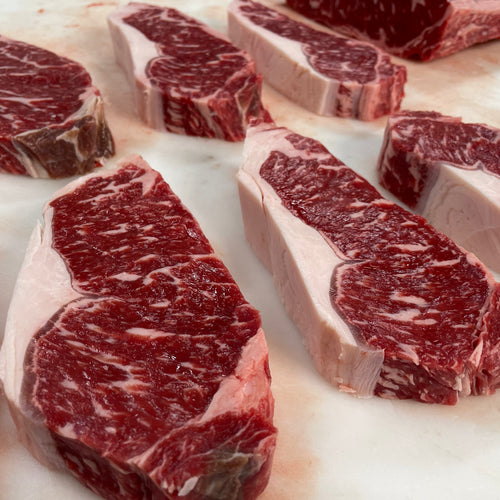 Prime Striploin Steak Box – 15 lbs of Canada’s Finest Beef