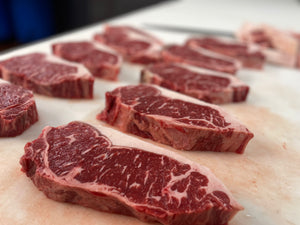 Prime Striploin Steak Box – 15 lbs of Canada’s Finest Beef