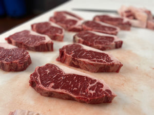 Prime Striploin Steak Box – 15 lbs of Canada’s Finest Beef